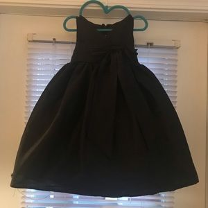 4T Girls Black formal dress